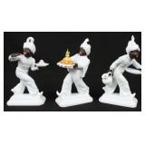 Three Rosenthal Blackamoor Figures By Meisel