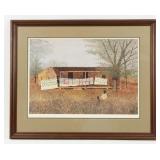 Carroll Cloar (1913-1993) "Quilts" Lithograph