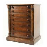 20th C. Beacon Hill Old Colony Miniature Chest