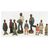 Adrian R. Woodall (1888-1969) Black Folk Art
