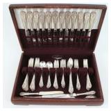 Wallace Silver Rose Point Sterling 87 Pcs. Set