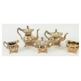 Gorham Sterling Georgian Pattern 5 Pcs. Service