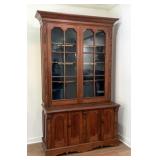 Gothic Victorian Walnut Breakfront