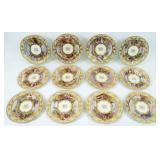 (12) Dresden Ambrosius Lamm Porcelain Opera Plates