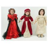 (2) A & M and George Borgfeldt Bisque Dolls