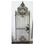 Mid 19th C. Wrought Iron Door