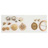 1.94 Ozt. 14K & 0.67 Ozt 10K Jewelry