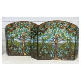 Contemporary Stained Glass Folding Screens