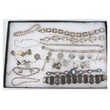 (11) Sterling Silver Bracelets, Incl. (3) Charms