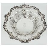 Whiting Sterling Silver Reticulated Basket