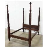 Federal Mahogany Poster Bed Circa 1830