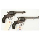 (2) Colt Model 1877 Lightning D/A Revolvers