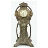 Edmund Sauve Moreau (1881-1914) Art Nouveau Clock