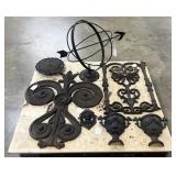 (6) Pcs. of Decorative Cast & Wrought Iron