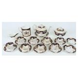 Cobalt Blue and Gilt English China, 19th Century