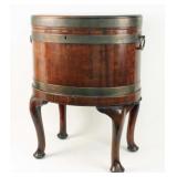Queen Anne Style Mahogany Wine Cooler