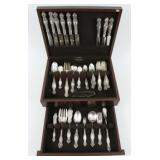 International Silver Frontenac Sterling 57 Pcs.