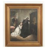 19th C. "Marie Antoinette Going to Her Execution"