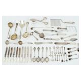 Mixed Group of Sterling & Coin Silver