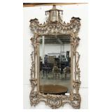 Chinese Chippendale Style Carved Mirror