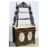 Rosewood M/T Server, C. 1850 Attr. Meeks