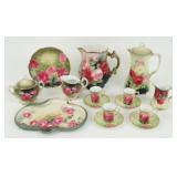 (15) Pcs. of Hand Painted Bavarian Porcelain