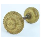 Shelby Co. Tenn. Court Bronze 19th C. Door Knobs