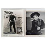 Autographed Lash La Rue 8' X 10' Photograph