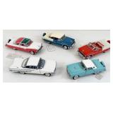 (5) Franklin Mint Precision Models, Ford & Chevy