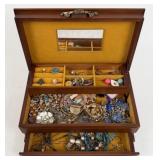Jewelry Box of Costume Jewelry