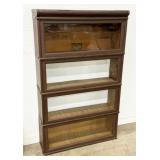 Antique Oak Four Stack Bookcase