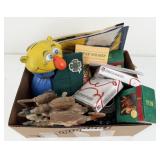 Group of Assorted Items, Wall Plaques, Ornaments,