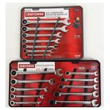 (2) Sets of Craftsman Ratcheting Wrenches