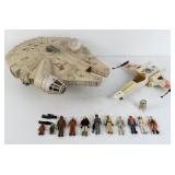 Star Wars Toys, Millenium Falcon, X-Wing, Etc.