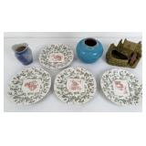 Group of Pottery & Plates