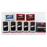 (9) Hallmark Keepsake Ornaments, Train, Trucks