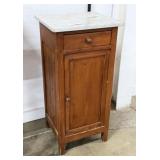 Pedestal w/ Curio Cabinet
