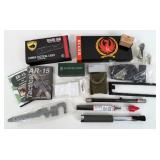 Group w/ AR Items & Ruger .22 Cylinder