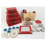 Group of Miscellaneous Toys, Doll Dishes, Etc.