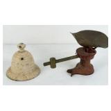 Cast Iron String Holder & Scale