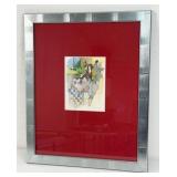 Itzchak Tarkay (1935-2012) 'Lunch Break' Print