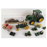 Group of Toys, John Deere, Tractors, Semi, Etc.