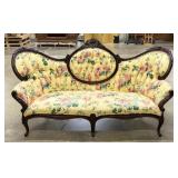 Large Victorian Tufted Back Sofa