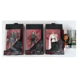 (3) Star Wars Action Figures & (2) Watches