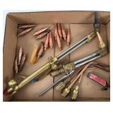 Assorted Group of Victor Acetylene Cutting Tips