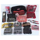 Miscellaneous Craftsman Tools w/ 13' Tool Bag