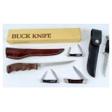 (5) Buck Knives