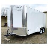 2023 Arising 7' X 16' Enclosed Trailer