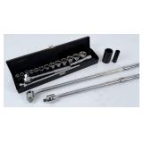 Group of 1/2' Drive Tools, Breaker Bars, Etc.