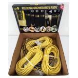 (4) Extension Power Cords & Wrap-It Storage